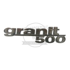 Schriftzug Granit 500 passend