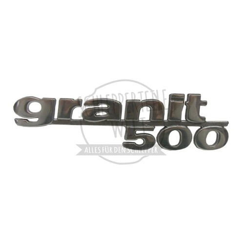 Schriftzug granit 500 - schriftzug,