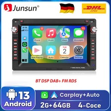 Android 13 2DIN Für VW Polo 9N Golf Jetta MK4 Passat B5 T5 Autoradio GPS Carplay