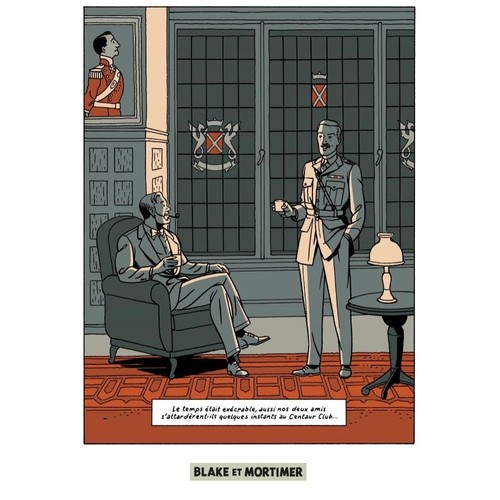 Blake und mortimer - blake, der