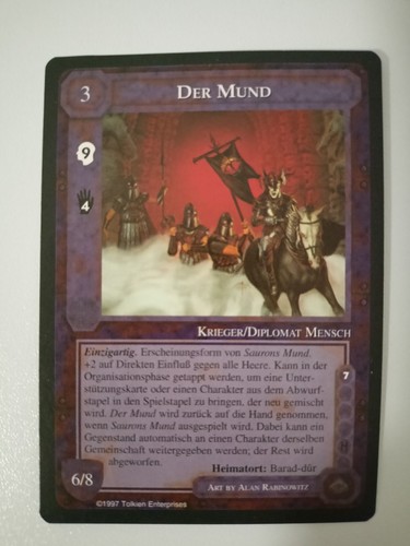 Lidless eye der - der, mund