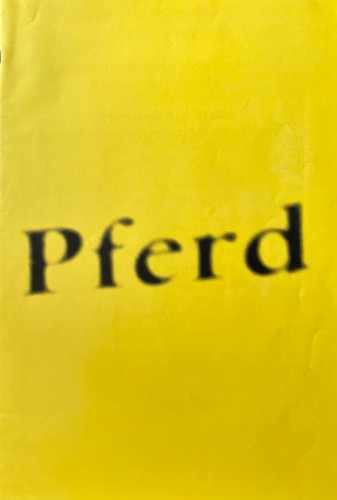 Das pferd thesen zur malerei - thesen,