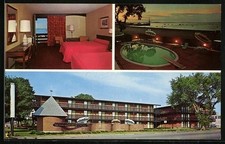 Plymouth, MA, The Governor Bradford Motor Inn, Water Street, Ansichtskarte 