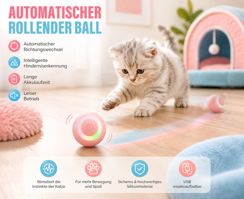 Katzenspielzeug ball - katzenspielzeug,
