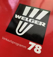 Welger jahresmappe 1978 - jahresmappe, /