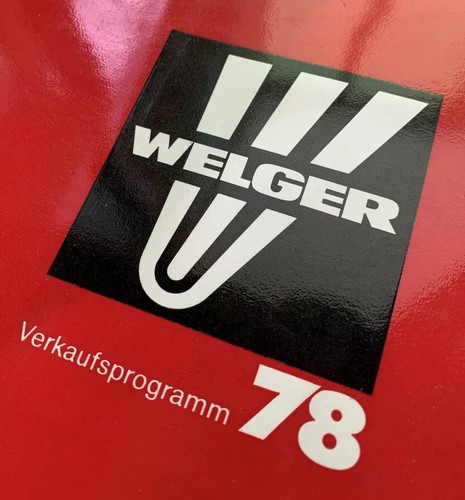 Welger jahresmappe 1978 - welger,