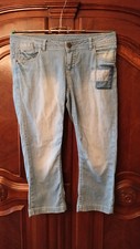 Damen Jeans W26 3/4 lang