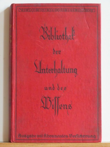 Bibliothek der unterhaltung - bibliothek,