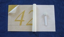 Hausnummer Schablone für