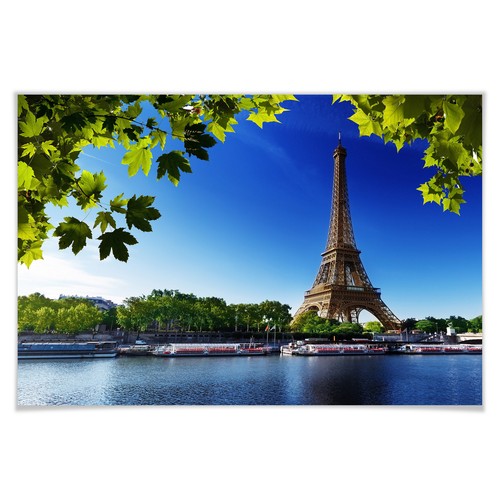 Poster summer paris - poster, in