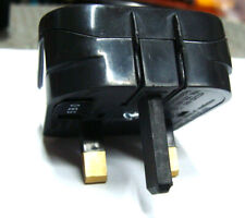 Reise-Euro auf UK mit eingebauter Sicherung Adapter Stecker Stromstecker