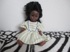 Original Schildkröt Puppe Nr. 38 mit Schlafaugen, 1966, farbig, dunkelhäutig