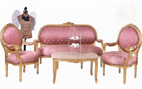 Barocke sitzgarnitur salon - sitzgarnitur,