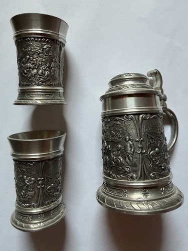 Mini zinnkrug set mit - mini,