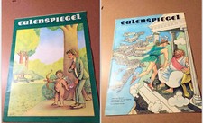 2 Eulenspiegel Wochenztg.Satire+Humor+Erotik Berlin-7+17 1981 Geburtstagszeitg.