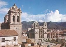 alte AK Peru, Church of Santo Domingo, Temple of the Sun - Cuzco