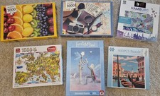 6 Puzzle bunt gemischt