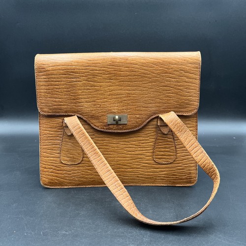 Schöne alte ledertasche - schöne,