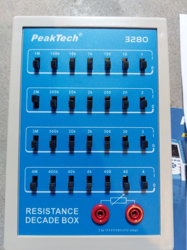Peaktech widerstandsdekade - peaktech,