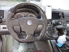 Carbon Lenkrad Lederlenkrad VW Golf V 5 Caddy Passat EOS Touran GTI Sportlenkrad