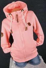 Damen Sweat Jacke Kapuze