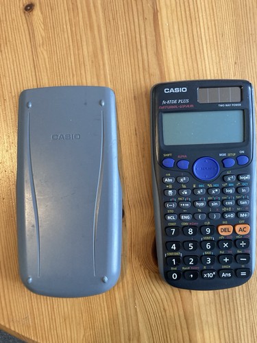 Casio 87de plus - fx-87de, |