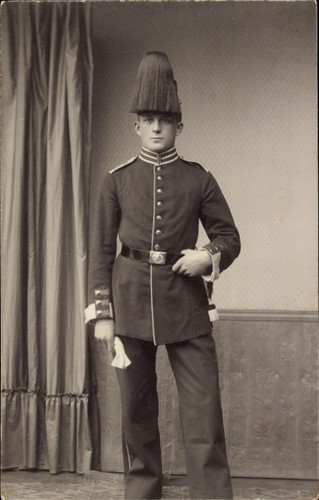 Foto deutscher soldat in - ak,