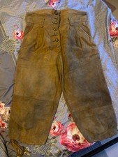 Beckert Tracht Lederhose Damen Gr. 36 38 alt Goisernstil Leder