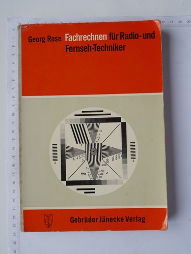 Fachrechnen für radio und - fachrechnen, radio-