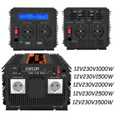 EDECOA 12V 230V Reiner Sinus