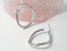 Creolen Silber 925 Ohrringe