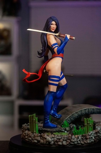 Psylocke men statue - psylocke, ll