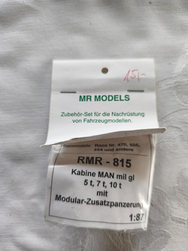 Models zubehör kabine man - zubehör,