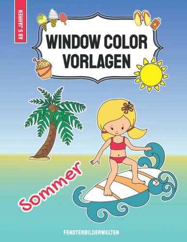 Window color vorlagen sommer - window,