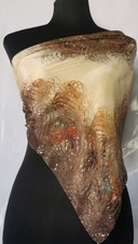 Vintage Seidentuch. Gebraucht