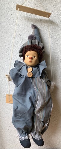Marionette harlekin auf - harlekin, der
