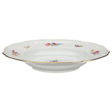 Suppenteller Hutschenreuther Weimar Blumendekor Goldrand 5851