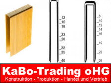 Heftklammern 18GA Typ 90 C NK