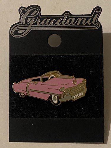 Elvis pin badge pink cadillac - pin,
