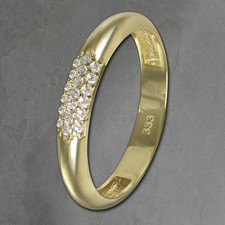 GoldDream Gold Ring 3-reihig