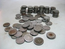 125 x Präzisions Parallelunterlagen Fräsunterlagen D 30 mm 3,2 - 4,2 mm