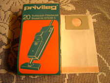 30 Staubsaugerbeutel/ Austausch-Filterbeutel Privileg 50er Jahre/ Nr. 673.091 5!
