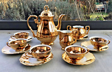 ⭐️Sammelgedeck⭐️Schlottenhof⭐️Porzellan Bavaria Goldverzierung⭐️60er Jahre⭐️