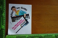 Alter Aufkleber Heimorgel Portabel Der Musikspass YAMAHA