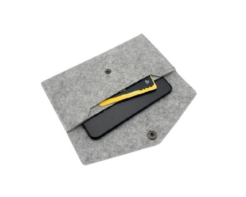 Handytasche aus filz - filz, in