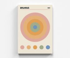 Bauhaus Leinwandbild Kreis