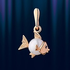 GOLDFISCH Fisch Russische Rose