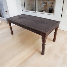 190x90 cm Massiv holz Esstisch schreibtisch Esszimmer Tisch dining table Afghan