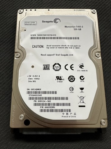 500gb seagate st9500325as - 500gb, |