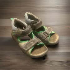 Superfit Kinder Sandalen Gr. 25 Grau/Grün